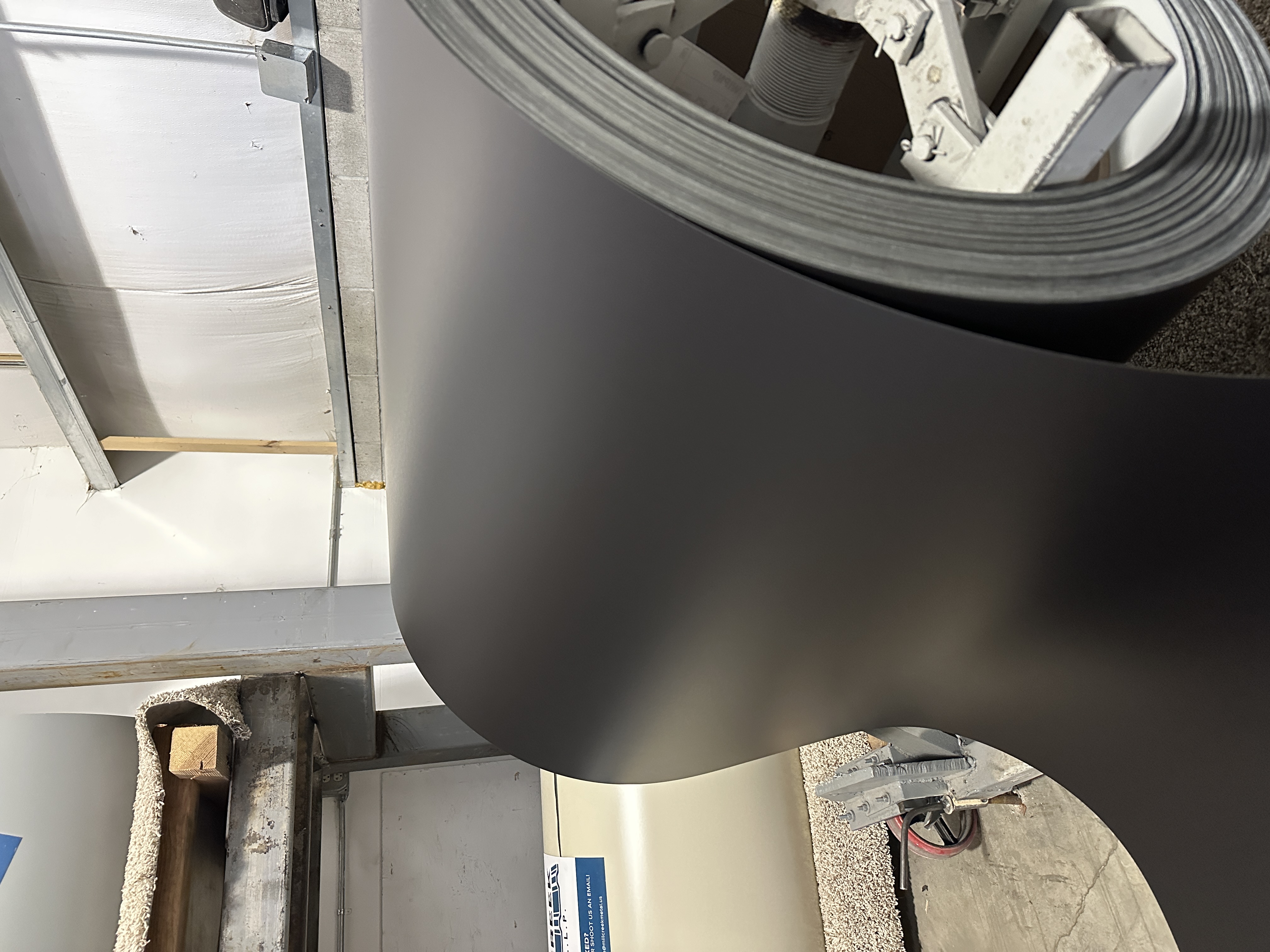 Matte Black roofing finish